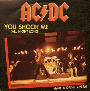 AC-DC You Shook Me (All Night Long) - Have a Drink on Me (Single)- Spirit  of Metal Webzine (en)
