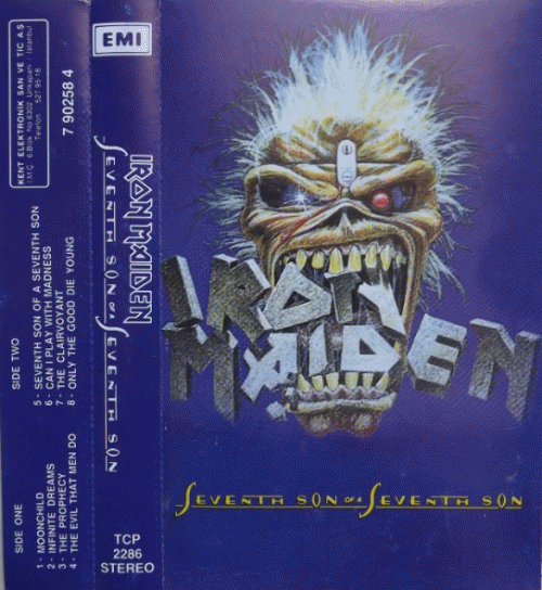 Iron Maiden (UK-1) Seventh Son of a Seventh Son (Album)- Spirit of ...
