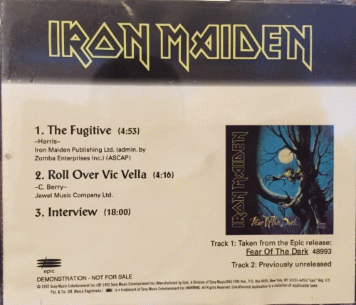 Iron Maiden (UK-1) The Fugitive (Single)- Spirit of Metal Webzine (en)